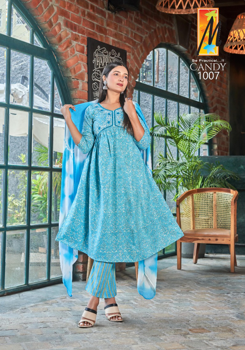 Master Candy Aliya Cut Two Tone Print Wholesale Readymade Salwar Suit Catalog — Wholesale Salwar Suits, MPA wholesale from Surat - Gallery Image 6