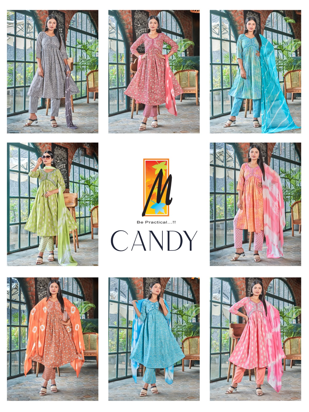Master Candy Aliya Cut Two Tone Print Wholesale Readymade Salwar Suit Catalog — Wholesale Salwar Suits, MPA wholesale from Surat — view 8