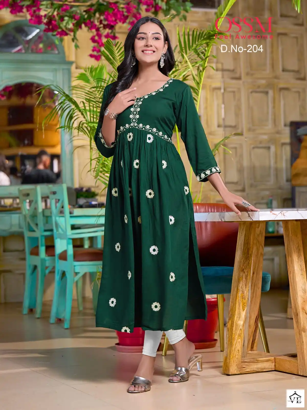 Ossm Celebrations Vol 2 Heavy Rayon 16Kg Wholesale Kurti Catalog — Wholesale Kurtis, MPA wholesale from Surat - Gallery Image 4