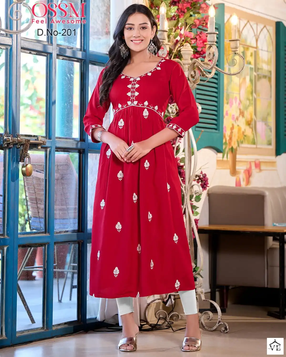 Ossm Celebrations Vol 2 Heavy Rayon 16Kg Wholesale Kurti Catalog — Wholesale Kurtis, MPA wholesale from Surat — view 1