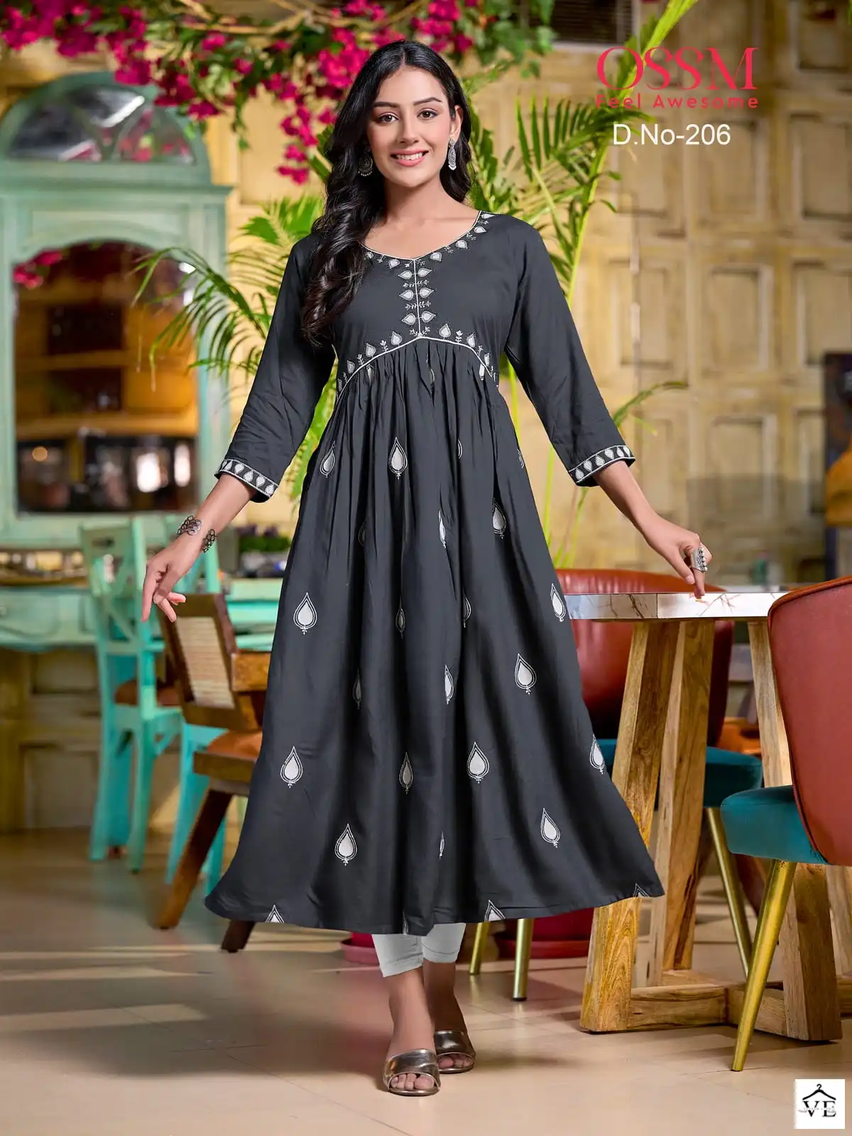 Ossm Celebrations Vol 2 Heavy Rayon 16Kg Wholesale Kurti Catalog — Wholesale Kurtis, MPA wholesale from Surat - Gallery Image 6