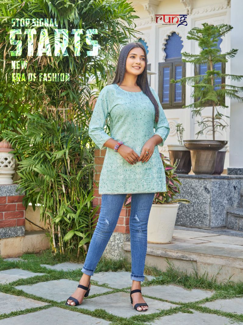 Rung Celina Heavy Rayon Print Wholesale Kurtis Catalog — Wholesale Kurtis, MPA wholesale from Surat - Gallery Image 8