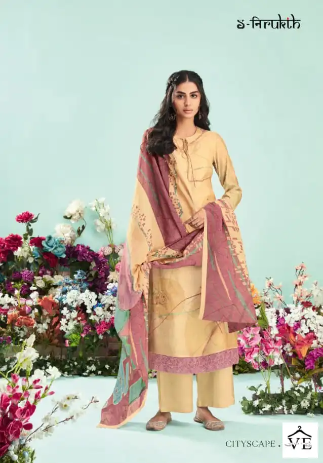 S-Nirukth City Scape Cotton Print Wholesale Salwar Suit Catalog — Wholesale Salwar Suits, MPA wholesale from Surat - Gallery Image 2