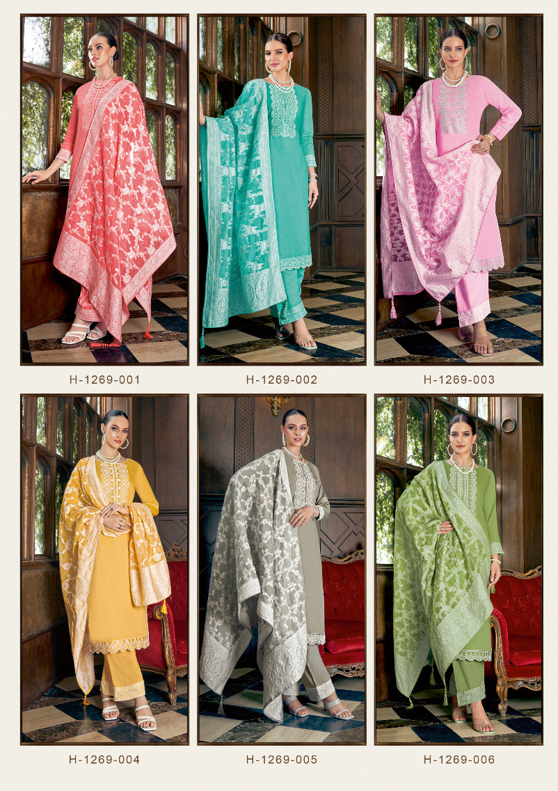 Alok Suits Classic Touch Edition Vol 12 Jam Cotton Wholesale Designer Salwar Suit Catalog — Wholesale Salwar Suits, MPA wholesale from Surat — view 7