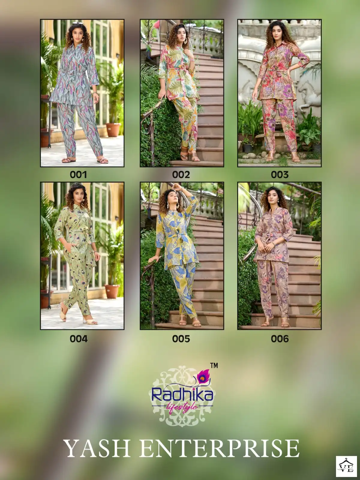 Radhika Cord Vol 1 Muslin Wholesale Co-Ord Set Catalog — Wholesale Kurtis, MPA wholesale from Surat — view 7