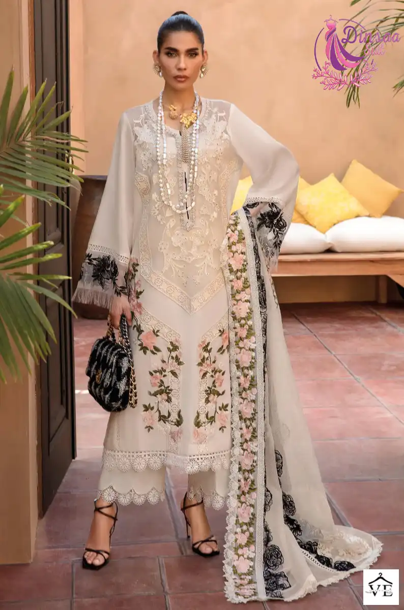 Dinsaa Crimson Super Summer Collection Vol-1 Pure Cotton Wholesale Pakistani Suits Catalog — Wholesale Salwar Suits, MPA wholesale from Surat - Gallery Image 7