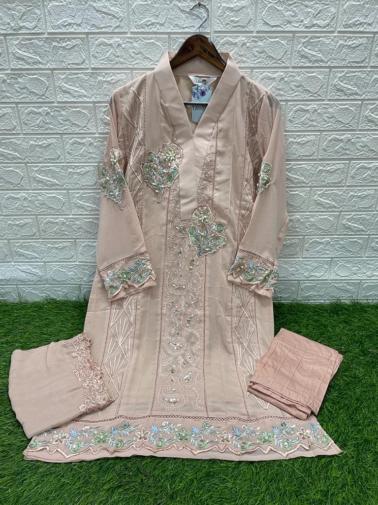 Laxuria D No 1279 Georgette Wholesale Pakistani Readymade Salwar Suit Catalog — Wholesale Salwar Suits, MPA wholesale from Surat - Gallery Image 2