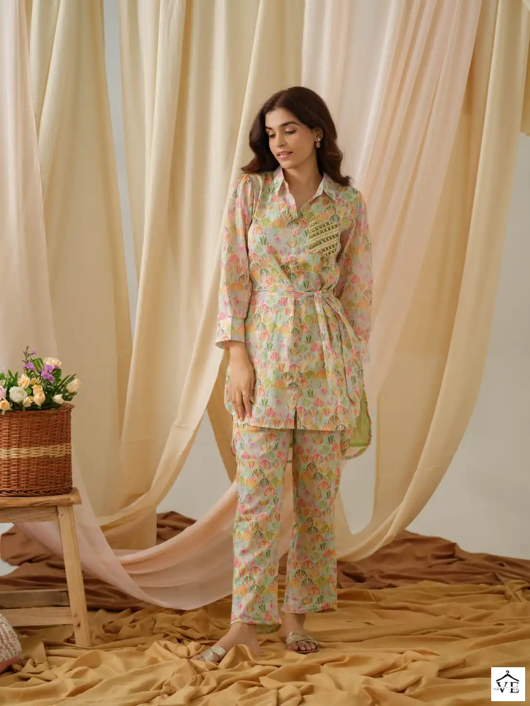 Psyna 2339 Pure Cotton Wholesale Co-Ord Set Catalog — Wholesale Kurtis, MPA wholesale from Surat - Gallery Image 2