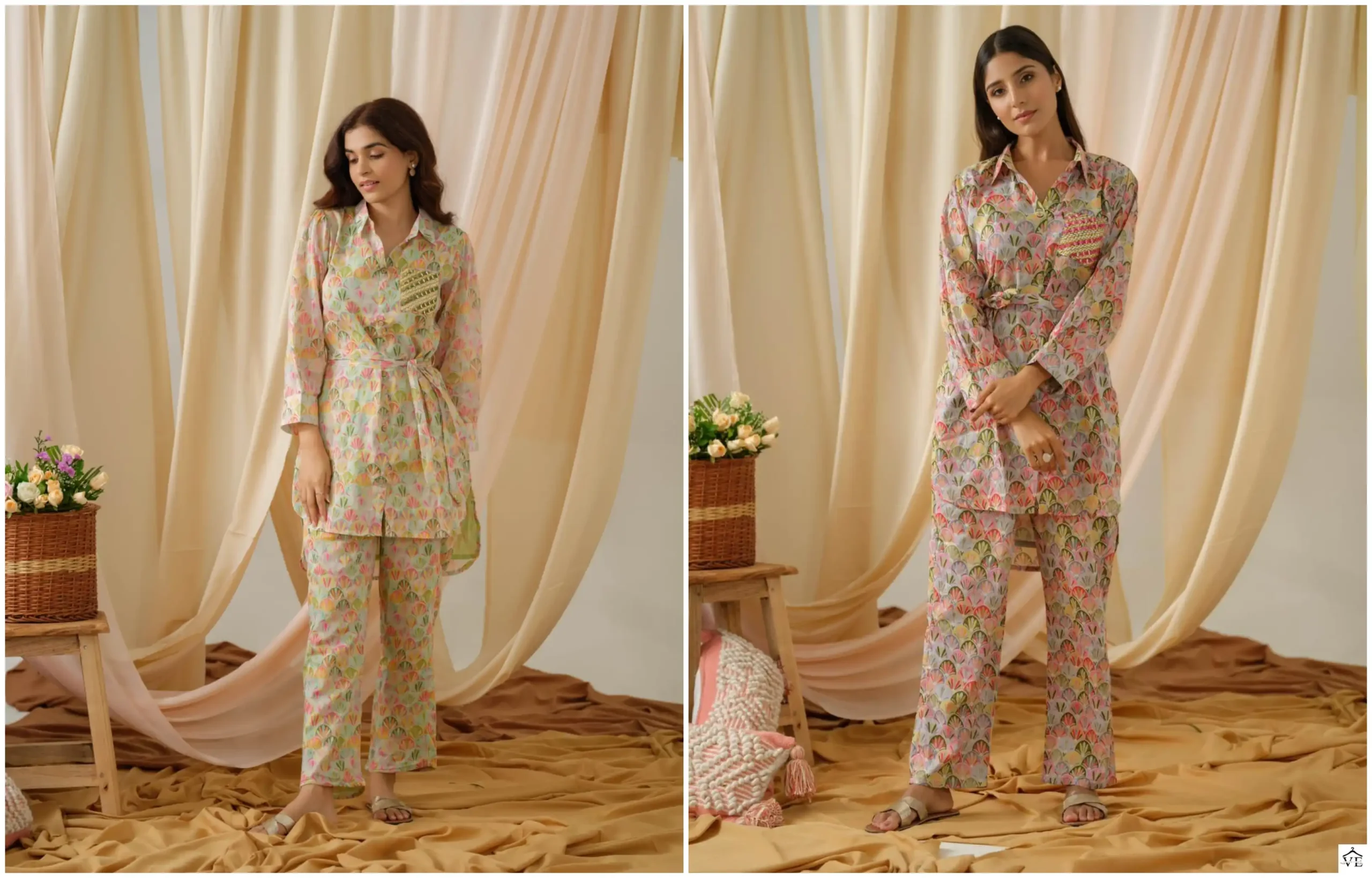 Psyna 2339 Pure Cotton Wholesale Co-Ord Set Catalog — Wholesale Kurtis, MPA wholesale from Surat — view 3