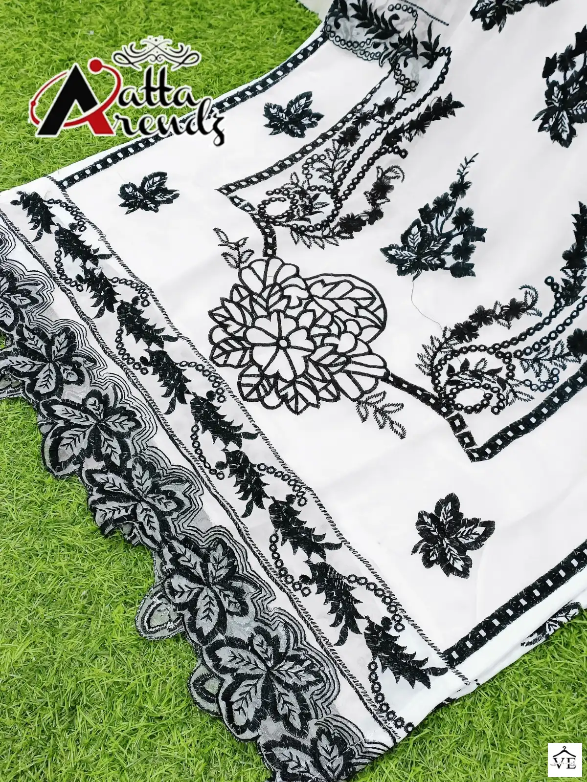 Atta Trendz 2712 Pure Georgette Wholesale Readymade Pakistani Salwar Suit Catalog — Wholesale Salwar Suits, MPA wholesale from Surat - Gallery Image 8