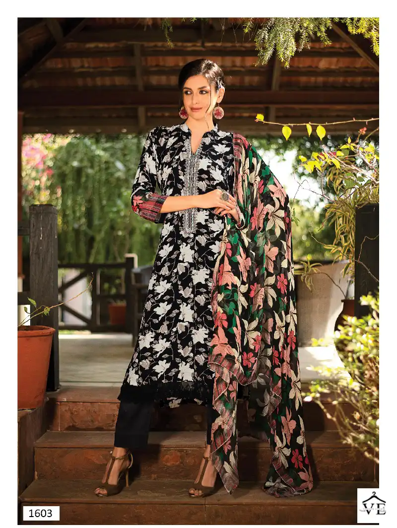 Sanjha Darya Viscose Wholesale Salwar Suit Catalog — Wholesale Salwar Suits, MPA wholesale from Surat - Gallery Image 4