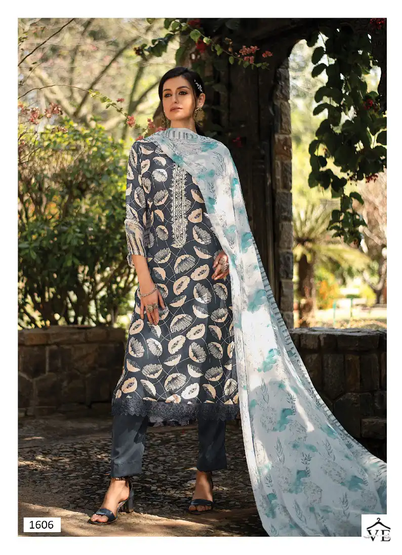 Sanjha Darya Viscose Wholesale Salwar Suit Catalog — Wholesale Salwar Suits, MPA wholesale from Surat - Gallery Image 6
