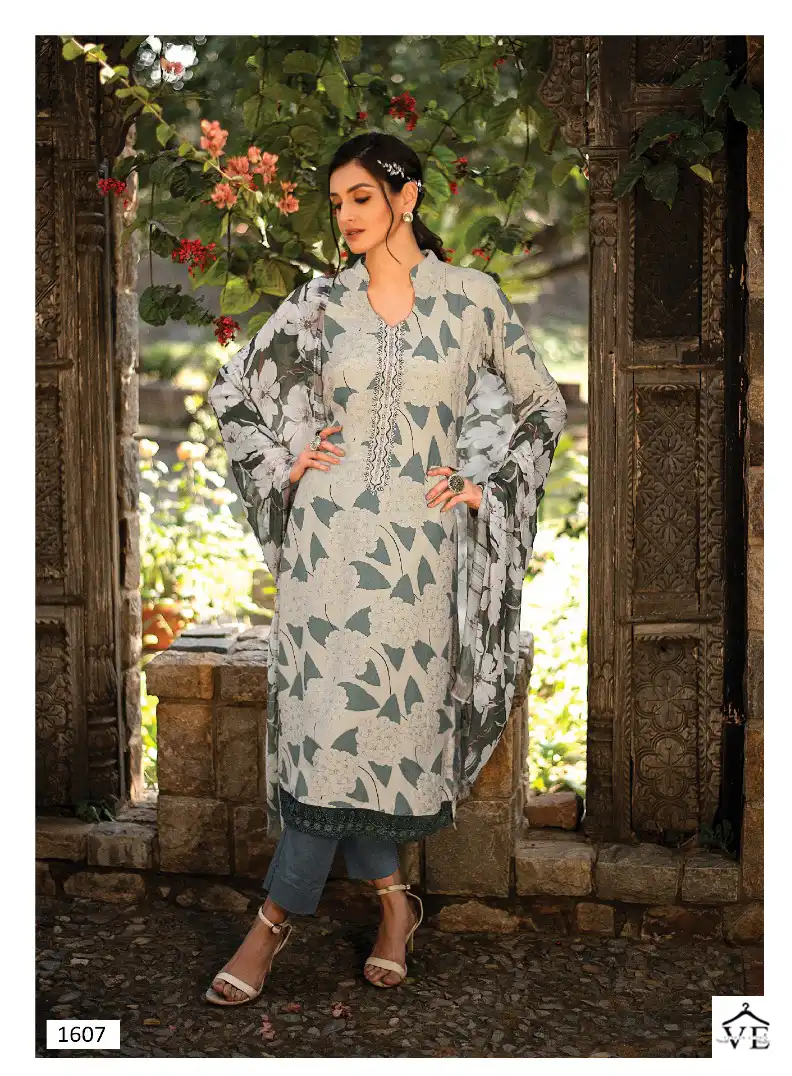 Sanjha Darya Viscose Wholesale Salwar Suit Catalog — Wholesale Salwar Suits, MPA wholesale from Surat - Gallery Image 7