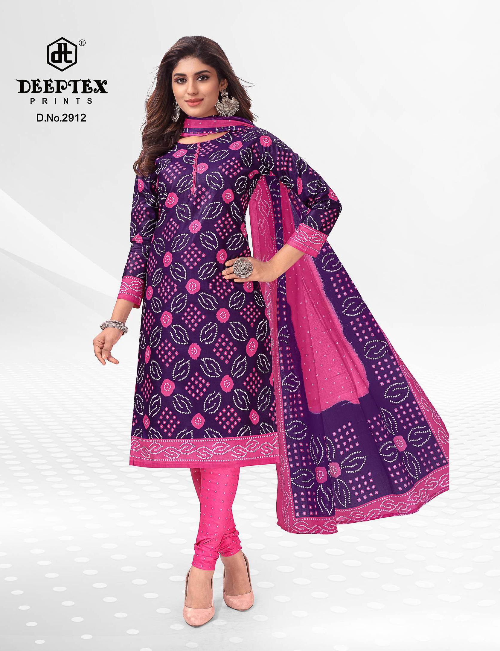 Deeptex Classic Chunaris Vol 29 Pure Cotton Wholesale Salwar Suit Catalog — Wholesale Salwar Suits, Deeptex wholesale from Surat - Gallery Image 12
