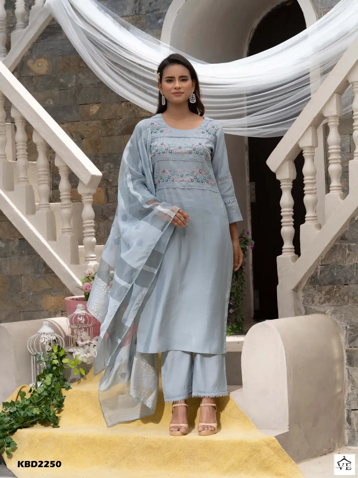 Mahotsav Disha Vol 6 Roman Silk Wholesale Readymade Suits Catalog — Wholesale Salwar Suits, MPA wholesale from Surat - Gallery Image 6