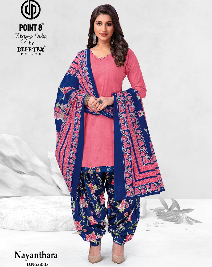 Deeptex Nayanthara Vol 6 Cotton Wholesale Readymade Salwar Suit Catalog — Wholesale Salwar Suits, Deeptex wholesale from Surat — view 1