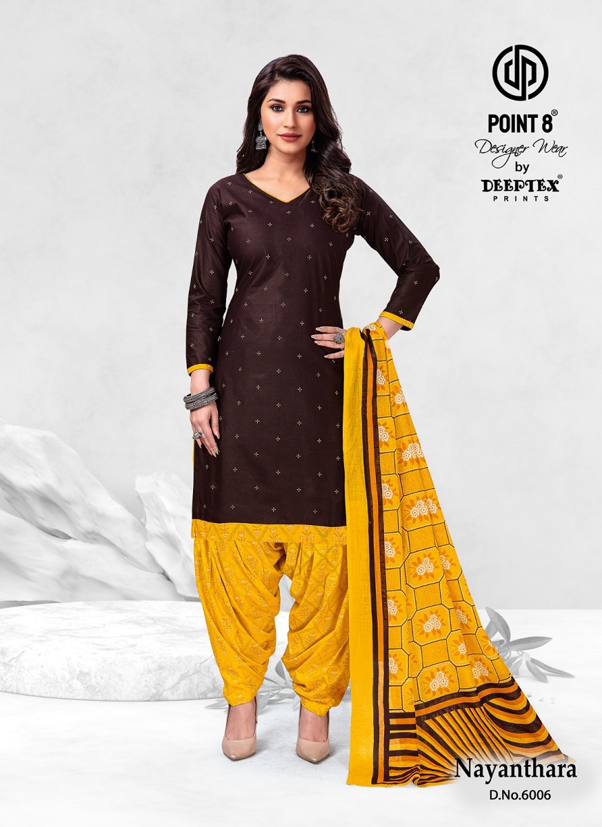 Deeptex Nayanthara Vol 6 Cotton Wholesale Readymade Salwar Suit Catalog — Wholesale Salwar Suits, Deeptex wholesale from Surat - Gallery Image 8