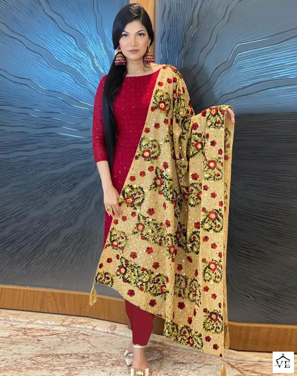 Deepsy Suit Design No 1061 Georgette Wholesale Pakistani Salwar Suit Catalog — Wholesale Salwar Suits, MPA wholesale from Surat — view 1