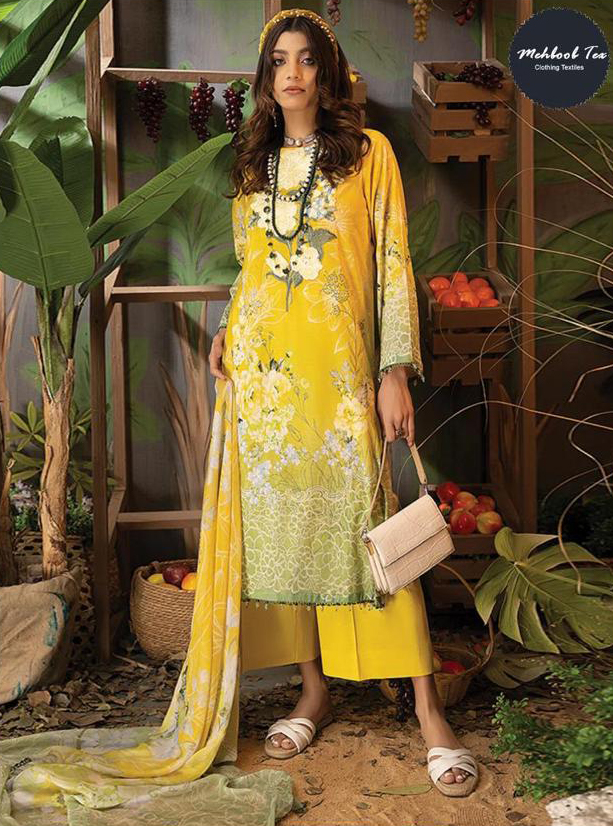 Mehboob Tex1110 Pure Cotton Print Wholesale Pakistani Salwar Suit — Wholesale Salwar Suits, MPA wholesale from Surat — view 1