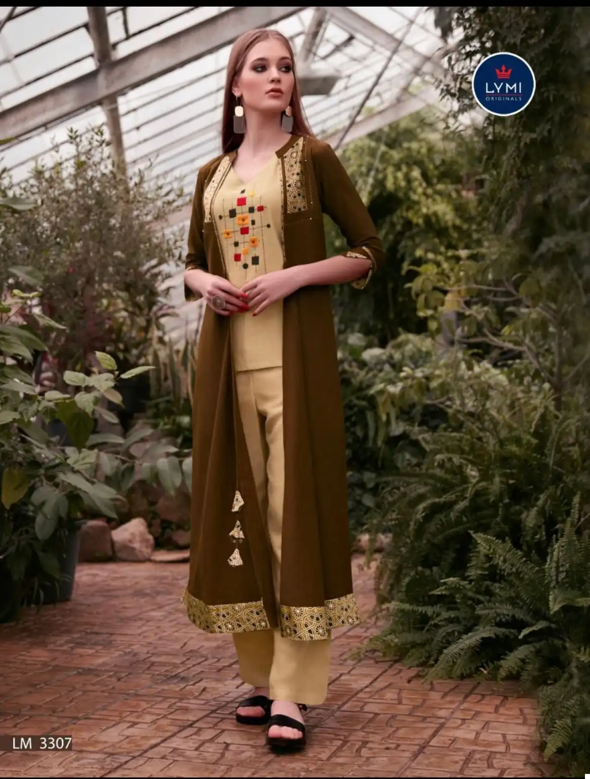 Vardan Ethnic Designer Collection Rayon Wholesale Top With Pant And Shurg Catalog — Wholesale Kurtis, MPA wholesale from Surat — view 5