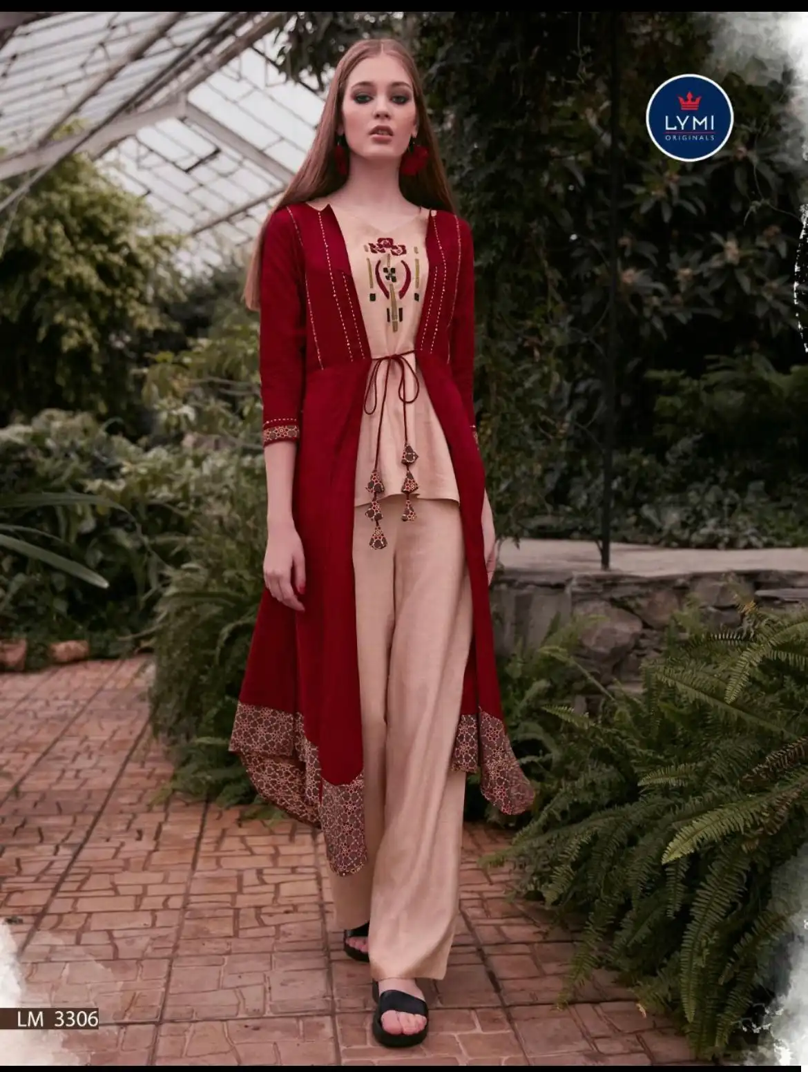 Vardan Ethnic Designer Collection Rayon Wholesale Top With Pant And Shurg Catalog — Wholesale Kurtis, MPA wholesale from Surat — view 6