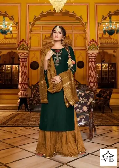 Koodee Divine Chinon Wholesale Readymade Suits Catalog — Wholesale Salwar Suits, MPA wholesale from Surat - Gallery Image 4