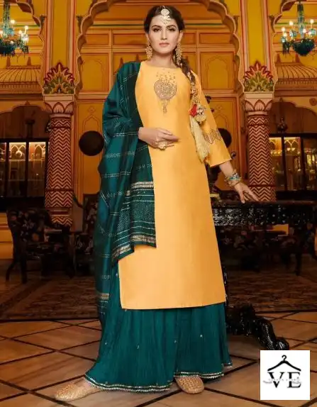 Koodee Divine Chinon Wholesale Readymade Suits Catalog — Wholesale Salwar Suits, MPA wholesale from Surat — view 1
