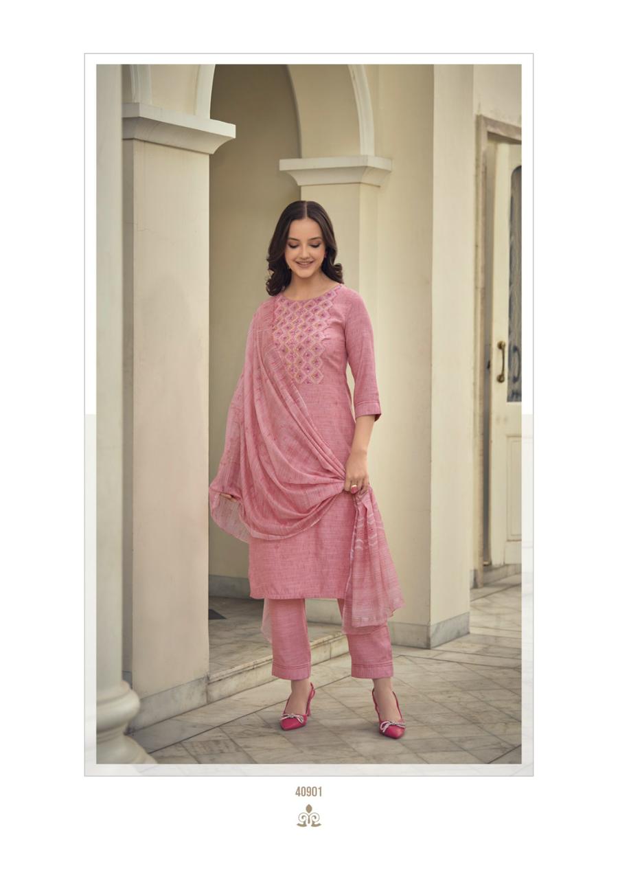 Kailee Fashion Ehsaas Pure Fancy Wholesale Readymade Salwar Suit Catalog — Wholesale Salwar Suits, MPA wholesale from Surat - Gallery Image 2
