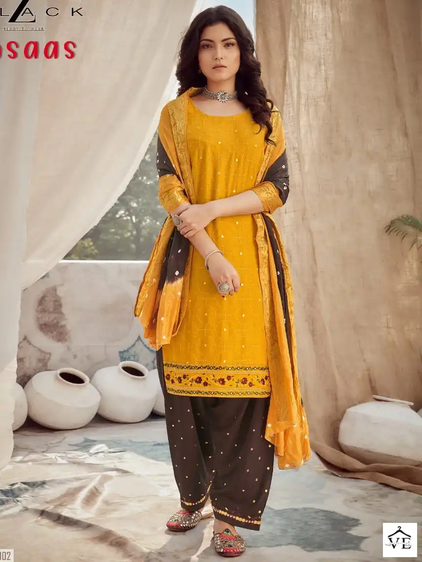 Z Black Ehsaas Vol 3 Rayon Wholesale Readymade Suits Catalog — Wholesale Salwar Suits, MPA wholesale from Surat — view 1