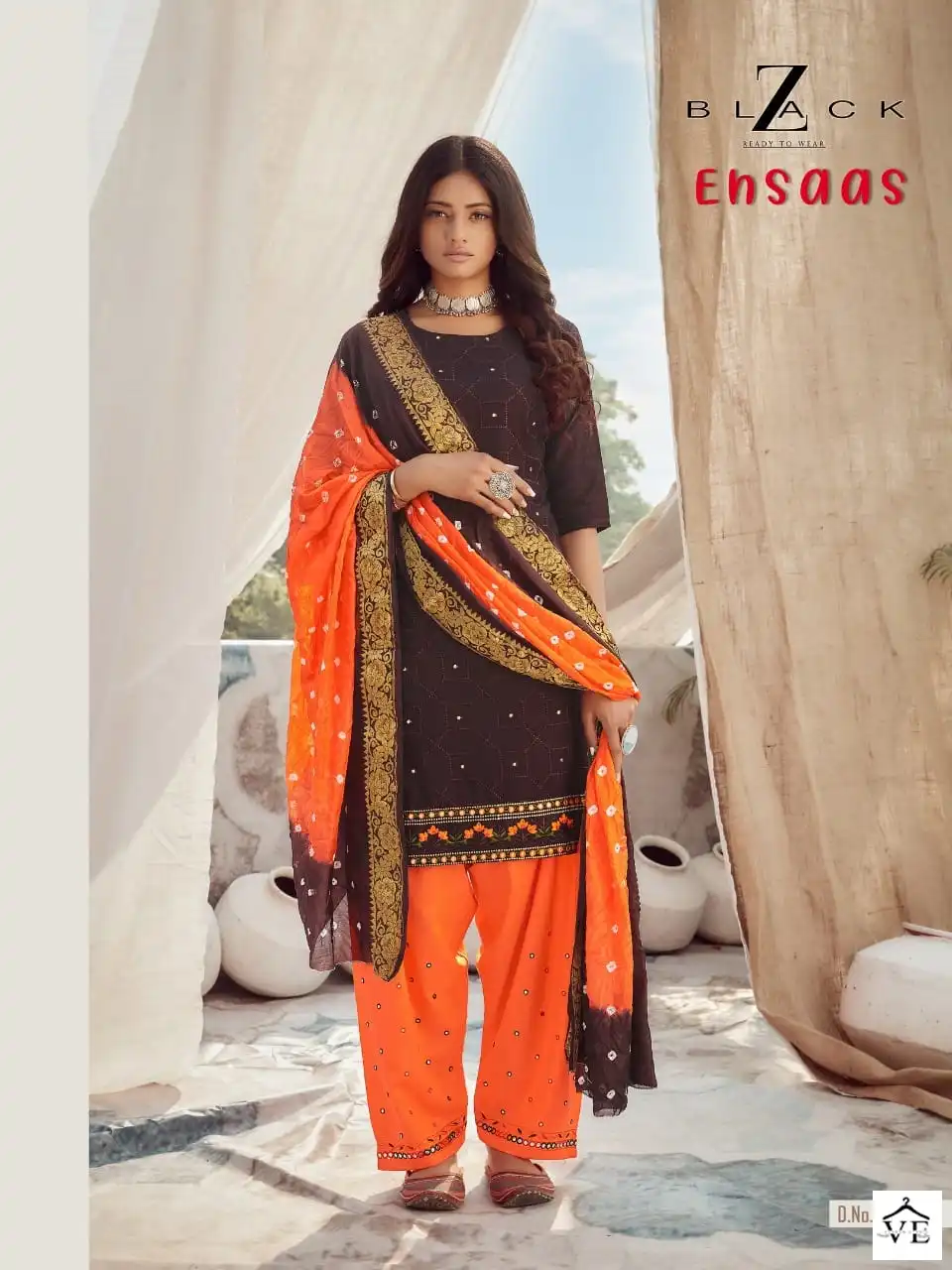Z Black Ehsaas Vol 3 Rayon Wholesale Readymade Suits Catalog — Wholesale Salwar Suits, MPA wholesale from Surat - Gallery Image 2