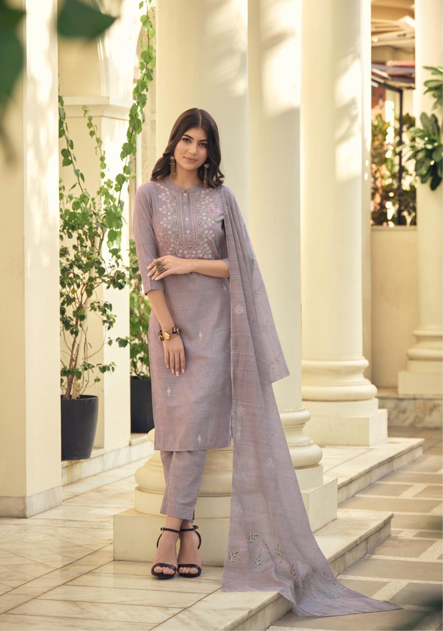Kailee Fashion Ehsaas Pure Fancy Wholesale Readymade Salwar Suit Catalog — Wholesale Salwar Suits, MPA wholesale from Surat - Gallery Image 4