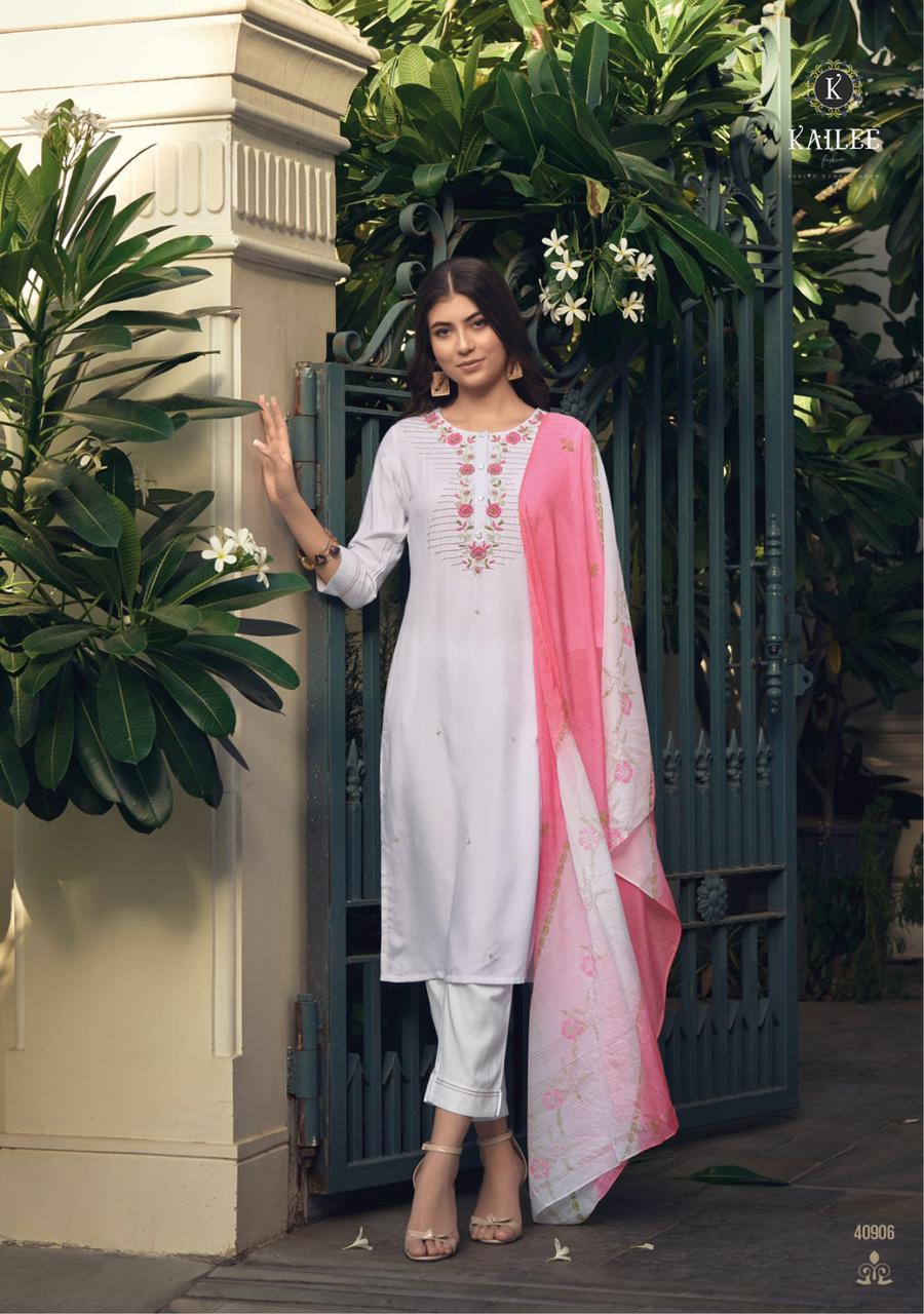 Kailee Fashion Ehsaas Pure Fancy Wholesale Readymade Salwar Suit Catalog — Wholesale Salwar Suits, MPA wholesale from Surat - Gallery Image 6