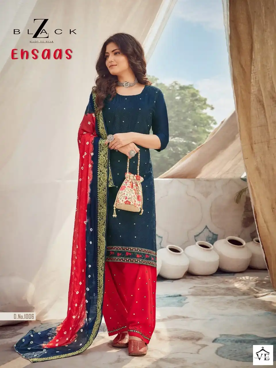 Z Black Ehsaas Vol 3 Rayon Wholesale Readymade Suits Catalog — Wholesale Salwar Suits, MPA wholesale from Surat - Gallery Image 5
