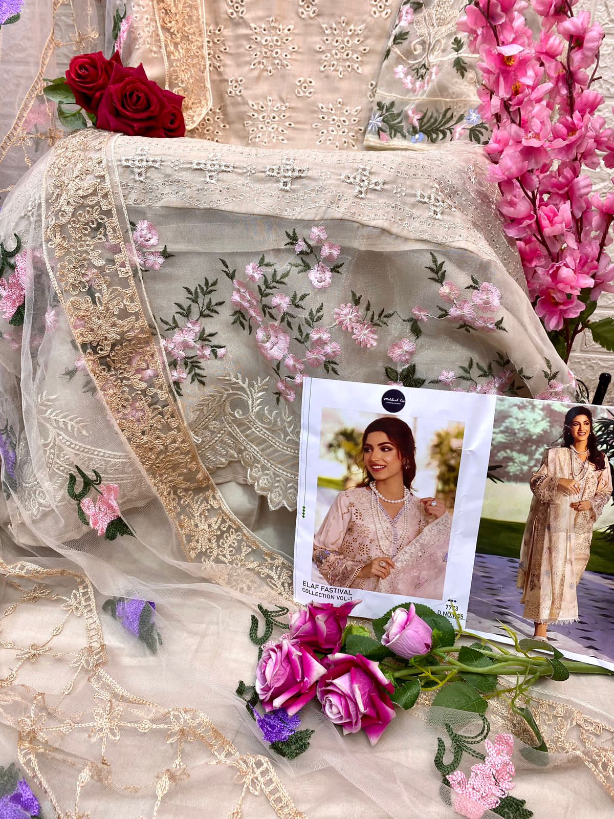 Mehboob Elaf Festival Collection Vol 1 Cotton Wholesale Pakistani Salwar Suit Catalog — Wholesale Salwar Suits, MPA wholesale from Surat — view 10