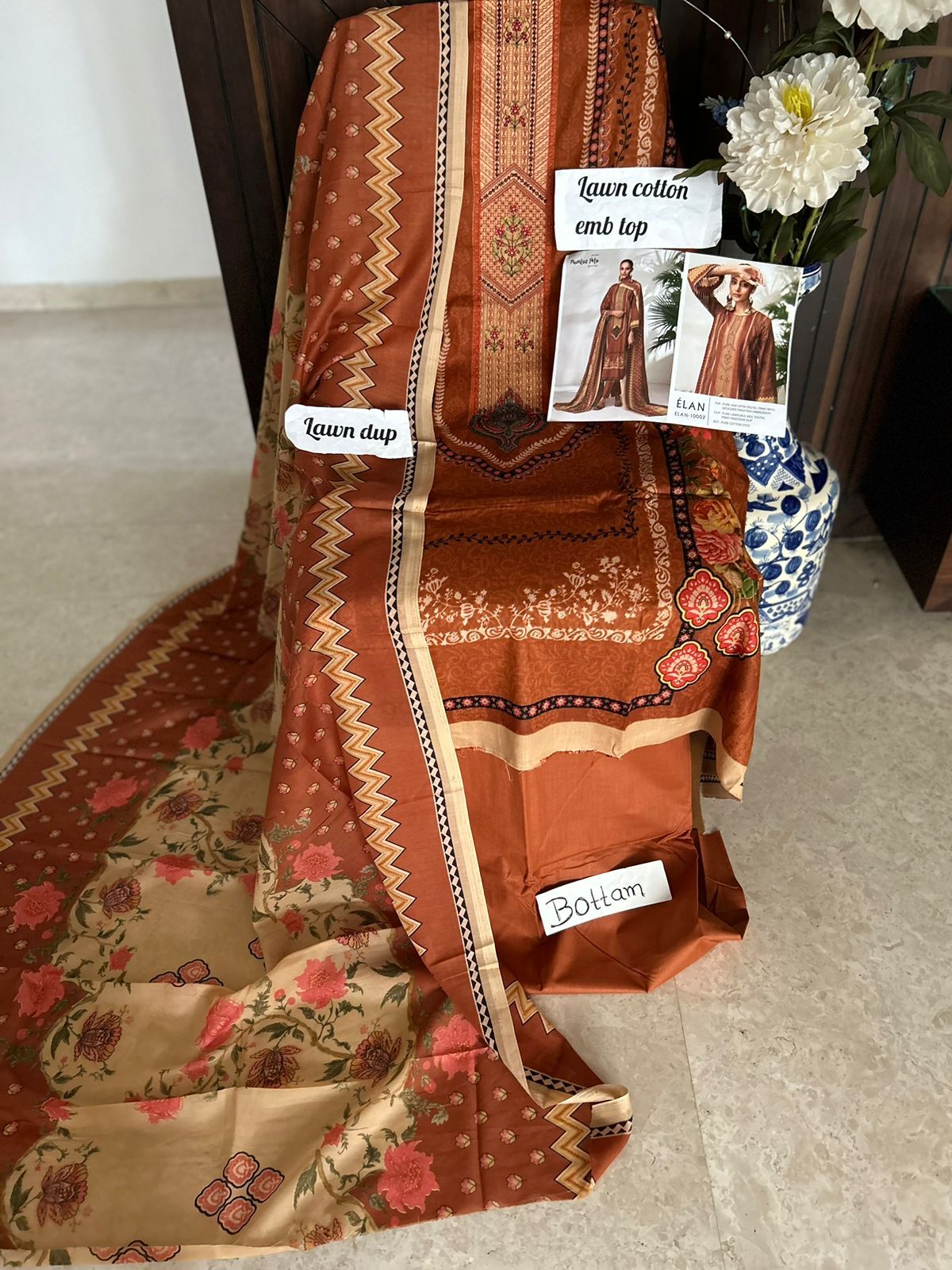 Mumtaz Art Elan Pure Jam Satin Wholesale Pakistani Salwar Suit Catalog — Wholesale Salwar Suits, MPA wholesale from Surat — view 10