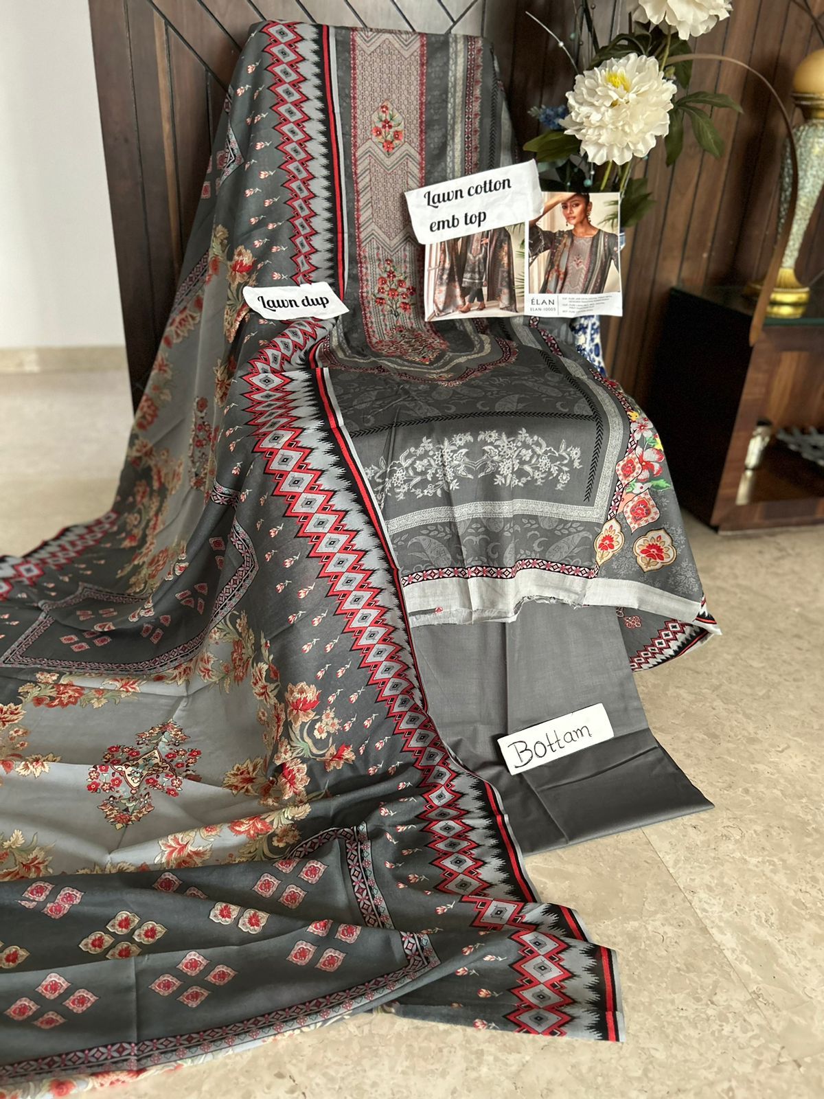 Mumtaz Art Elan Pure Jam Satin Wholesale Pakistani Salwar Suit Catalog — Wholesale Salwar Suits, MPA wholesale from Surat — view 13