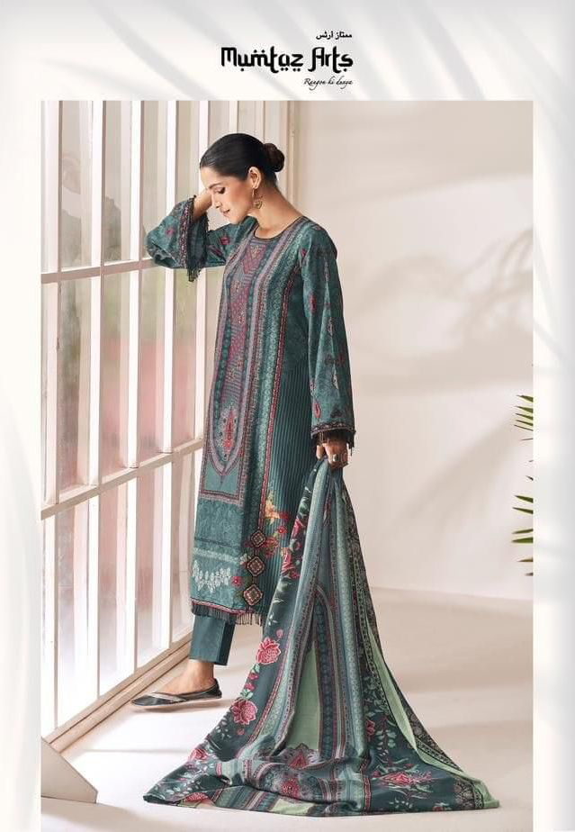 Mumtaz Art Elan Pure Jam Satin Wholesale Pakistani Salwar Suit Catalog — Wholesale Salwar Suits, MPA wholesale from Surat — view 3