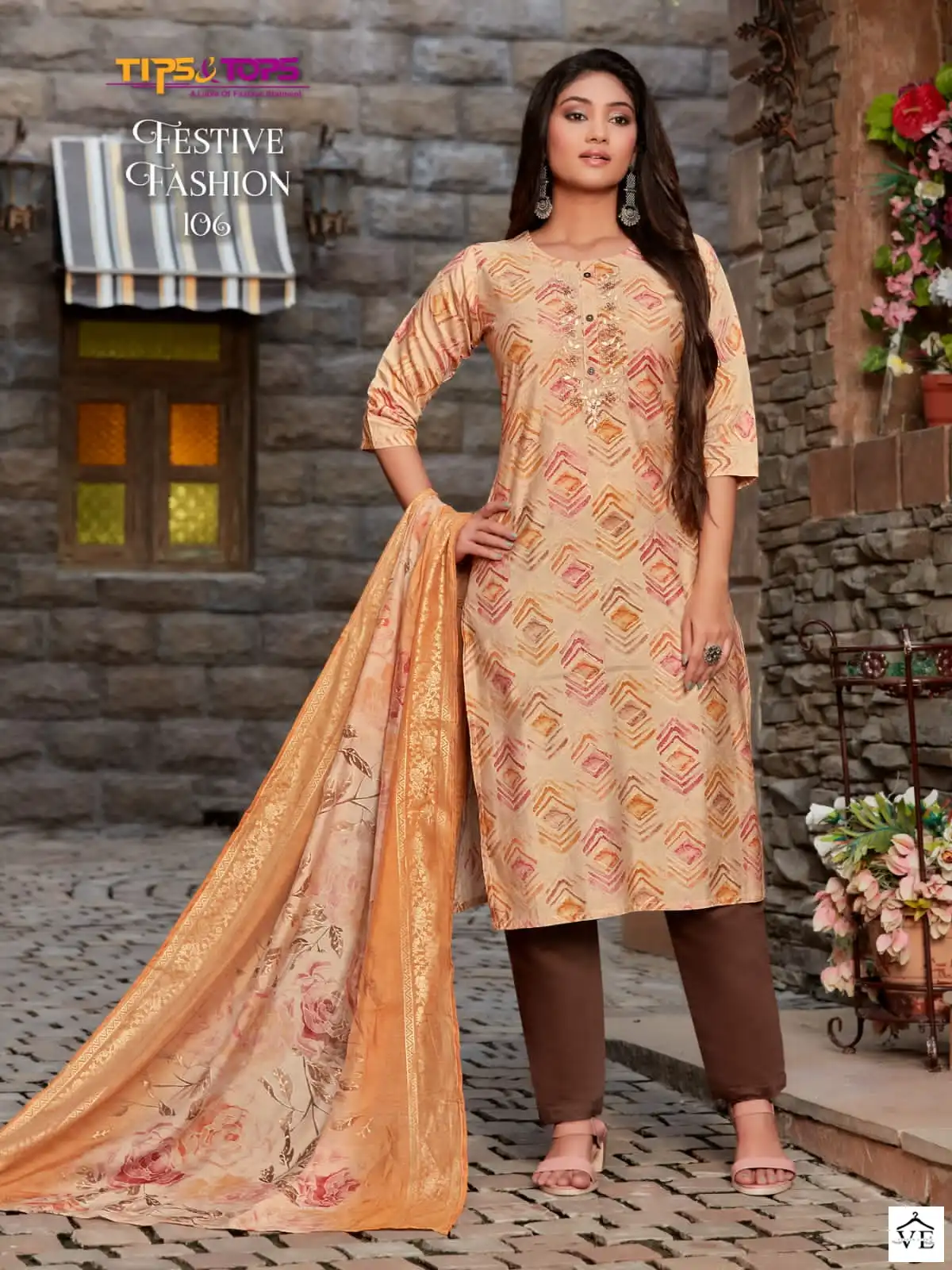 Tips & Tops Festive Fashion Premium Chanderi Wholesale Readymade Salwar Suit Catalog — Wholesale Salwar Suits, MPA wholesale from Surat - Gallery Image 2
