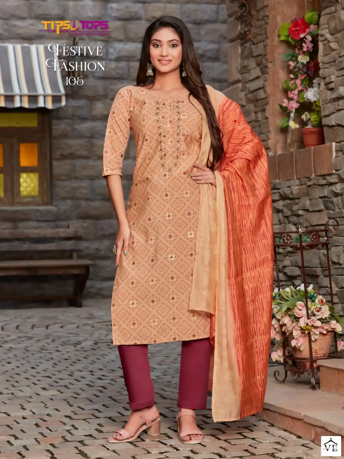Tips & Tops Festive Fashion Premium Chanderi Wholesale Readymade Salwar Suit Catalog — Wholesale Salwar Suits, MPA wholesale from Surat - Gallery Image 4