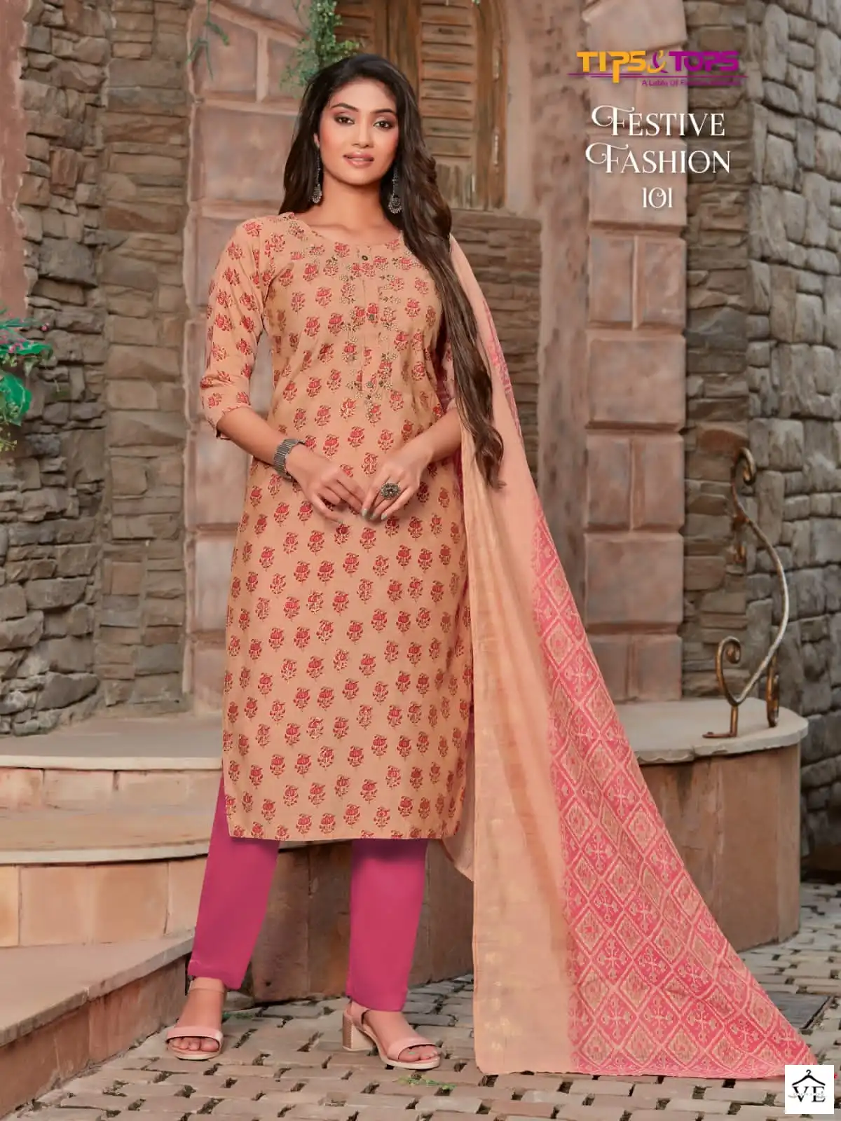 Tips & Tops Festive Fashion Premium Chanderi Wholesale Readymade Salwar Suit Catalog — Wholesale Salwar Suits, MPA wholesale from Surat - Gallery Image 6