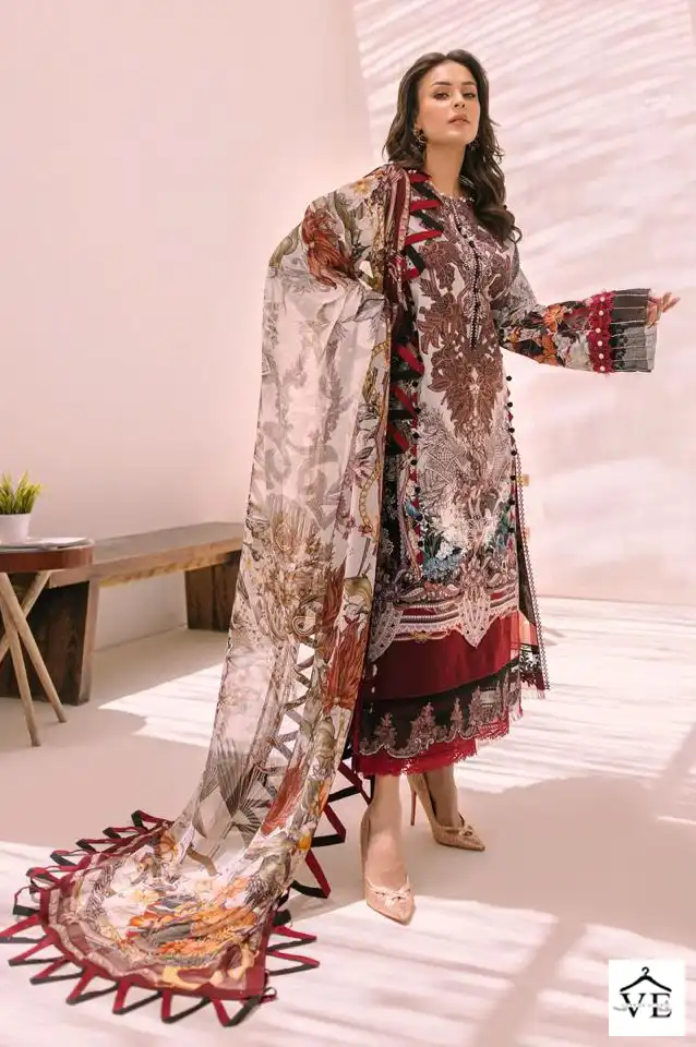 Deepsy Suits Firdous Bliss Lawn 23 Pure Cotton Wholesale Pakistani Salwar Suit Catalog — Wholesale Salwar Suits, MPA wholesale from Surat - Gallery Image 2