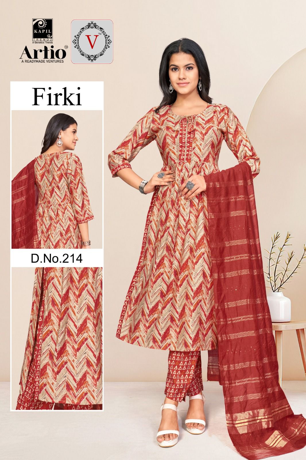 Kapil Trendz Firki Modal Wholesale Readymade Salwar Suit Catalog — Wholesale Salwar Suits, MPA wholesale from Surat - Gallery Image 16