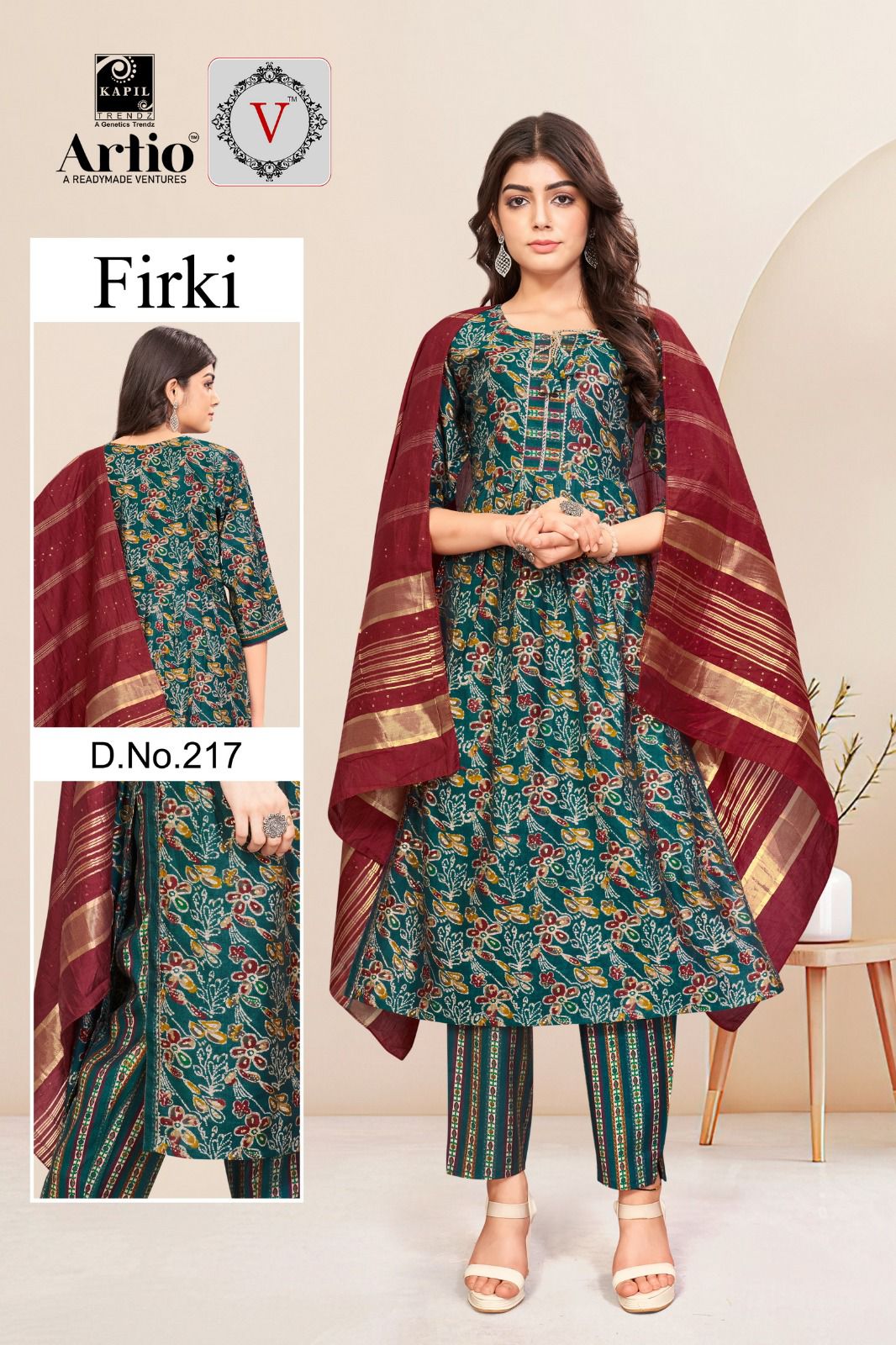 Kapil Trendz Firki Modal Wholesale Readymade Salwar Suit Catalog — Wholesale Salwar Suits, MPA wholesale from Surat - Gallery Image 17