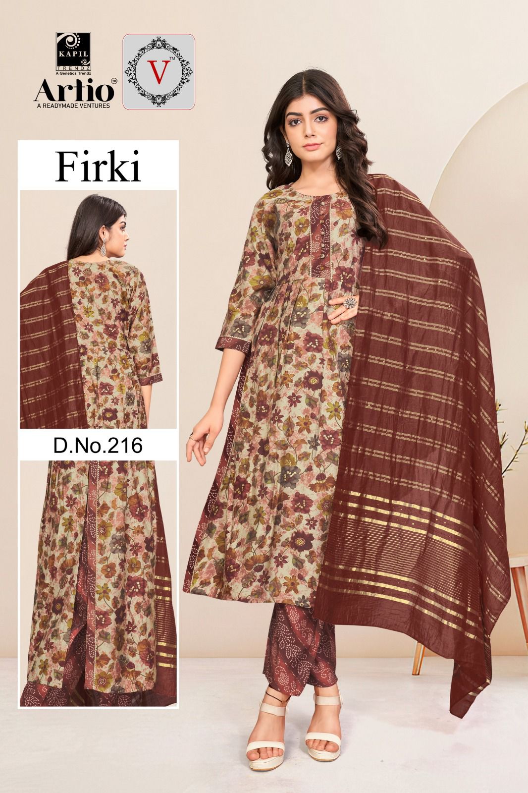 Kapil Trendz Firki Modal Wholesale Readymade Salwar Suit Catalog — Wholesale Salwar Suits, MPA wholesale from Surat - Gallery Image 18