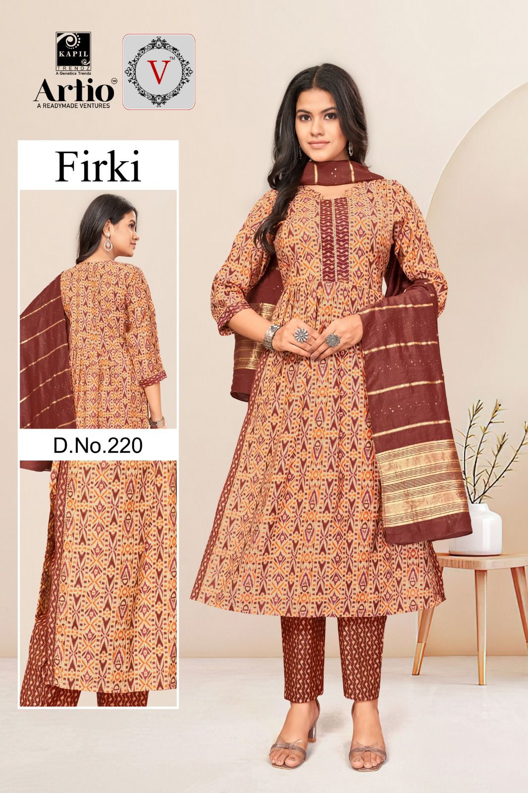 Kapil Trendz Firki Modal Wholesale Readymade Salwar Suit Catalog — Wholesale Salwar Suits, MPA wholesale from Surat - Gallery Image 20
