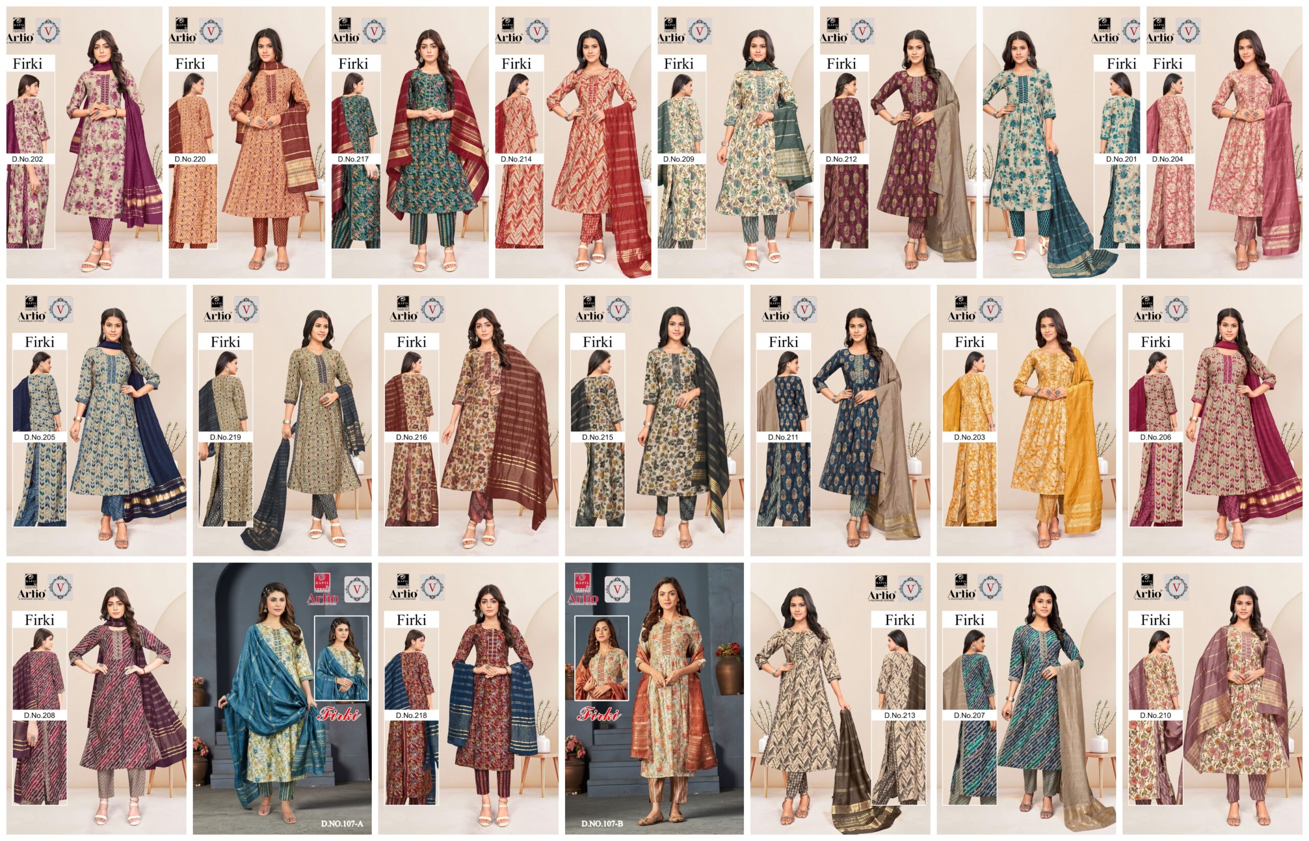 Kapil Trendz Firki Modal Wholesale Readymade Salwar Suit Catalog — Wholesale Salwar Suits, MPA wholesale from Surat — view 23