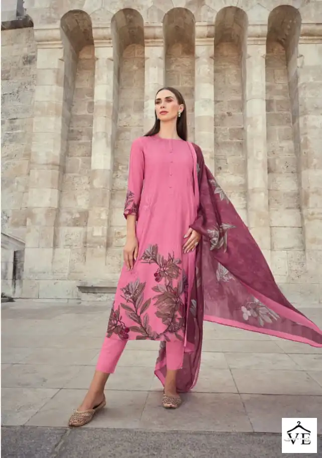 Itrana Fitoor Pure Cotton Lawn Wholesale Salwar Suit Catalog — Wholesale Salwar Suits, MPA wholesale from Surat - Gallery Image 2