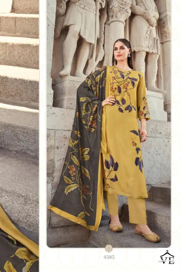 Itrana Fitoor Pure Cotton Lawn Wholesale Salwar Suit Catalog — Wholesale Salwar Suits, MPA wholesale from Surat - Gallery Image 4