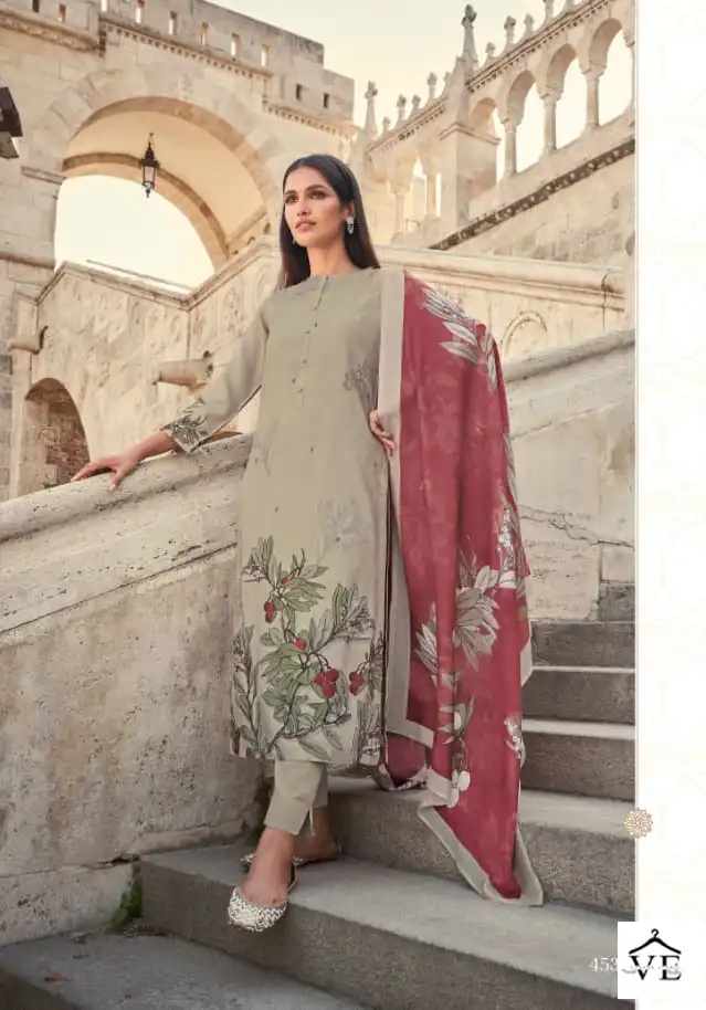 Itrana Fitoor Pure Cotton Lawn Wholesale Salwar Suit Catalog — Wholesale Salwar Suits, MPA wholesale from Surat - Gallery Image 5