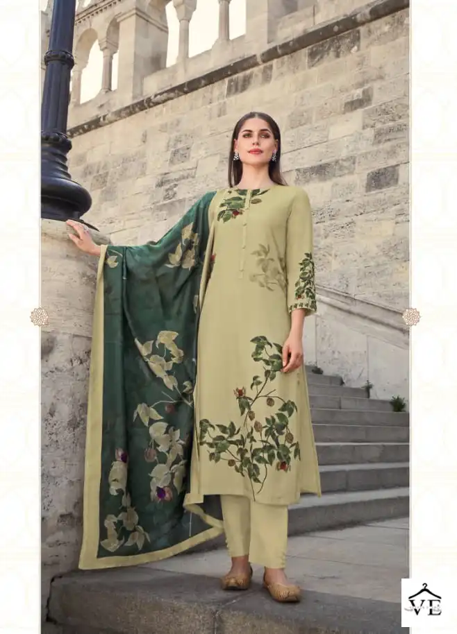 Itrana Fitoor Pure Cotton Lawn Wholesale Salwar Suit Catalog — Wholesale Salwar Suits, MPA wholesale from Surat - Gallery Image 6